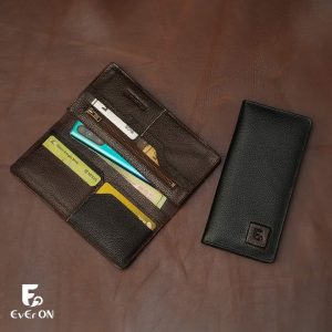 EV L02 LONG Genuine Leather Wallet for Men