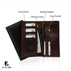 EV 01 LONG Genuine Leather Wallet for Men